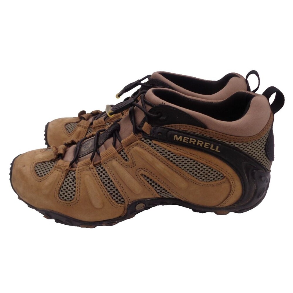Merrell Chameleon Kangaroo Shoes Sz 10 Men's Brown Outdoor Hiking